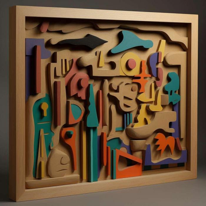 نموذج ثلاثي الأبعاد لآلة CNC 3D Art 